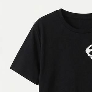 Wholesale Custom Printed Logo <b>Black</b> High Quality 100% Cotton Polyester Men's Vintage Half Sleeve <b>T</b>-<b>shirt</b> Plain Highstreet <b>Shirts</b> - Product Image 6