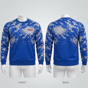 เสื้อสเวตเชิ้ตผู้ชายแบบซับลิเมชั่น พิมพ์ลายทั่วตัว ผ้าระบายอากาศ สวมใส่สบาย ตะเข็บทนทาน ดีไซน์อเนกประสงค์ ปรับแต่งสไตล์ได้ - Product Image 6