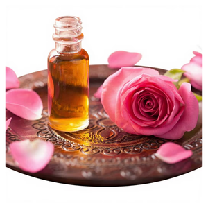 Huile de rose pure de qualité supérieure, huile essentielle aromatique florale de qualité supérieure pour les cosmétiques, les parfums, l'aromathérapie et les soins de beauté - Product Image 1