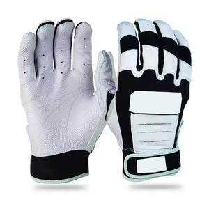 Gants de frappeur de baseball professionnels OEM en cuir personnalisables pour l'entraînement des adultes – Fourniture directe usine - Product Image 4