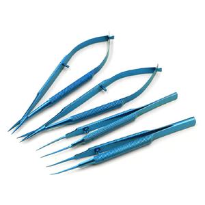 Juego de cirugía de mano de marca privada, tijeras de instrumentos microquirúrgicos de titanio, conjunto de microcirugía hecho en paquistaní - Product Image 3