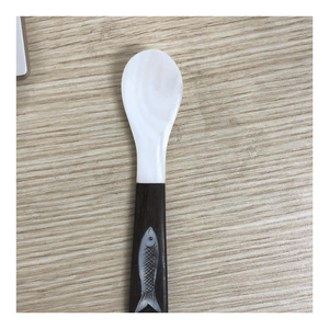 Natural Mother of Pearl Spoon | Elegant Handmade Seashell Utensil for Premium Tableware & Dining - Product Image 6