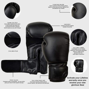 Gants de boxe MMA Sanda professionnels, logo personnalisé, cuir PU imperméable, gants d'entraînement Muay Thai personnalisés - Product Image 6