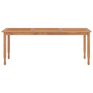 Tavolo da pranzo in legno massello Teak 78.7 \ "x35.4 \" x29.5 \ "tavoli da esterno - Product Image 3