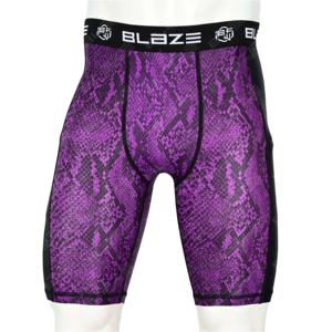 Blaze Custom Men's Mid Waist Board Shorts Cómodo Transpirable Ecológico Impermeable Patrón sólido Entrenamiento Elástico Alto - Product Image 3