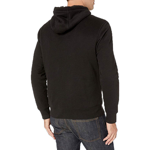 2024 Heavyweight Black Fleece <b>Hoodie</b> Quick dry Pullover Hoodies long sleeves Men's <b>Plain</b> Hoodies For Winter OEM Customized - Product Image 2