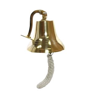 Campana náutica de hierro hecha a mano con acabado de recubrimiento en polvo negro mate para decoración, para decoración exterior, para decoración interior. - Product Image 6