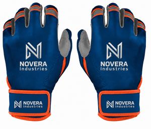 ถุงมือตีเบสบอล NOVERA INDUSTRIES นุ่มสบาย ผลิตจากหนังแพะคุณภาพพรีเมียม 100% ปิดด้วยแถบตีนตุ๊กแก แห้งเร็วและระบายอากาศได้ดี - Product Image 3