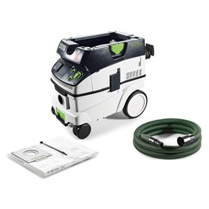 เครื่องดูดฝุ่นอุตสาหกรรม 26 ลิตร พร้อมระบบทำความสะอาดไส้กรองอัตโนมัติ - Product Image 1