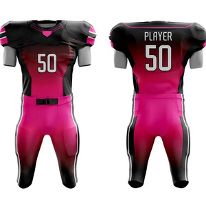 Uniforme de Fútbol Americano para Hombre de Equipos y Clubes con Logotipo Personalizado, Nombre y Número, Conjunto de Uniforme Deportivo de Alto Rendimiento - Product Image 1