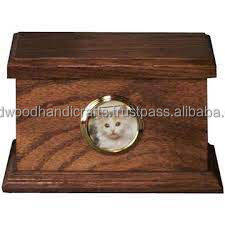 Funeral Wooden Urn <b>Box</b> for Pet <b>Ashes</b> Wood Cremation Urns for Cat and <b>Dog</b> <b>Ashes</b> Rosewood Urns at Low Price - Product Image 2