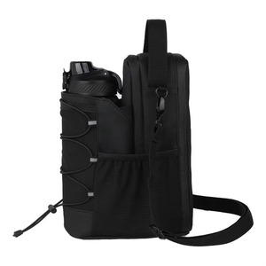 Fitness Oxford Polyester Casual Gym Sling <b>Bag</b> Zipper Closure Soft Handle Adjustable Strap Unisex Lightweight Multi-Functional - Product Image 6