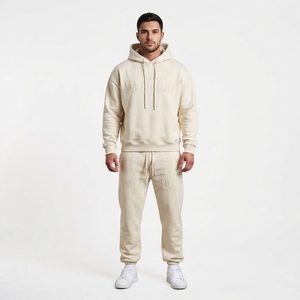 Conjunto de Sudadera con Capucha Oversize y Pantalones Jogger de Algodón Pesado Personalizado, Estilo Urbano, Venta al por Mayor OEM ODM - Product Image 1