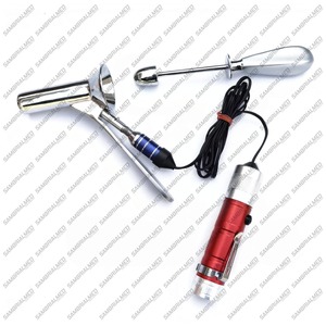 เครื่องมือผ่าตัดแบบใช้ซ้ำได้สำหรับรักษาโรคริดสีดวงทวาร ยี่ห้อ OEM คุณภาพพรีเมียม ผลิตจากสแตนเลสสตีล ประกอบด้วยเครื่องดูดแบบแมนนวล, ที่รัด, โพรคโตสโคป และอานอสโคป - Product Image 4