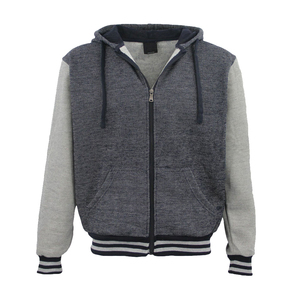 Sudaderas con Cierre de Cremallera de la Mejor Calidad Directo de Fábrica para Hombre, Personalizadas, 100% Algodón, Invierno, Lisas, Teñidas, Básicas, Mezcla de Algodón - Product Image 4