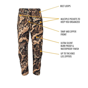 Pantalones de Camuflaje para Hombre, Impermeables, Elásticos, para Senderismo, Caza, con Múltiples Bolsillos, Pantalones de Trabajo, Joggers, Tallas Grandes - Product Image 2