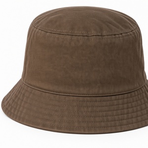 Iota Brown Bucket <b>Hat</b> <b>Mens</b> Gold Embroidered Greek Letter Casual Fisherman Cap <b>Wide</b> <b>Brim</b> Outdoor Summer College Style - Product Image 5