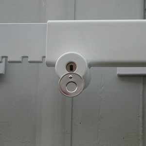 Accessoire de porte de camion et de conteneur de serrure de remorque en acier trempé blanc RL-9157 REAL - Product Image 5