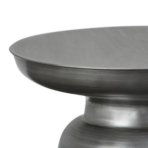 Vero Studio Modern Metal Coffee <b>Table</b> With Round Top Industrial Design Living Room Furniture Handmade Decorative <b>End</b> <b>Table</b> - Product Image 4