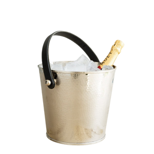 Seau à glace en acier inoxydable, design industriel rond, résistant à la rouille, refroidisseur de boissons pour fêtes, pour la maison et l'hôtel, refroidisseur de bouteilles de vin - Product Image 5