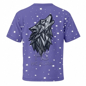 Camiseta de Hombre de Primera Calidad, Nueva Llegada, Sostenible, con Estampado de Galaxia y Estrellas, Estilo Urbano, Manga Corta, Gráfico Cósmico, Talla Grande - Product Image 6