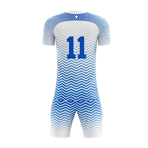 ชุดฟุตบอลสไตล์ฝรั่งเศสเสื้อเจอร์ซีย์ทีมฟุตบอลฝรั่งเศสแบบทันสมัยน้ำหนักเบาทนทานออกแบบได้ตามต้องการ - Product Image 6