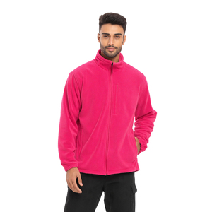 Veste polaire noire pour homme, col montant, veste polaire d'hiver, veste polaire tactique pour homme, veste de randonnée, vêtements de rue - Product Image 6