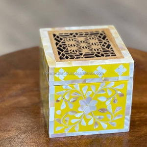 Quemador de incienso Bakhoor hecho a mano de nácar hecho a mano para decoración del hogar a precio mayorista de La India - Product Image 3