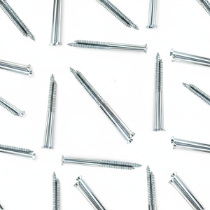 PDC เหล็กคาร์บอนสกรูไม้ countersunk ด้ายหยาบจุดคมสีดำออกไซด์เสร็จระดับ4เมตริกและนิ้ว - Product Image 1