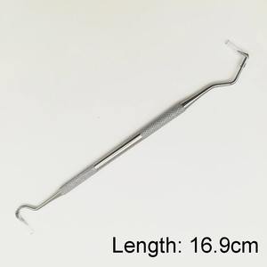 ชุดกระจกตรวจฟันสแตนเลสแบบแมนนวล 9 ชิ้น พร้อมเครื่องมือขูดหินปูนและเครื่องมือทำความสะอาดฟัน ได้รับการรับรองมาตรฐาน CE - Product Image 3