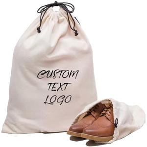 Bolsa de Zapatos de Lona de Algodón Reutilizable, Ecológica y Duradera de Amana Textiles, Producción Personalizada para Uso Comercial en la Moda - Product Image 3