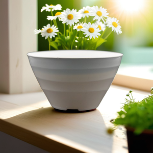 Producto caliente 2025 Wave Plant Pot Maceta decorativa de fácil cuidado para suculentas, hierbas y flores - Product Image 3