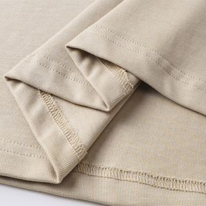 T-shirt Homme OEM Personnalisé de Haute Qualité à Capuche Coupe Courte et Ample Décontractée 230g Polyester/Coton Séchage Rapide Respirant Vierge - Product Image 4