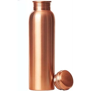 Pichet en cuivre pur fait main avec finition martelée et 4 verres portables – Cadeau d'affaires - Product Image 4