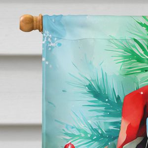 ธงบ้านคริสมาสต์หลากสีขนาดใหญ่สำหรับตกแต่งลานแบนเนอร์งานศิลปะสำหรับแขวนผนังระเบียงพร้อมเสาแขน - Product Image 3