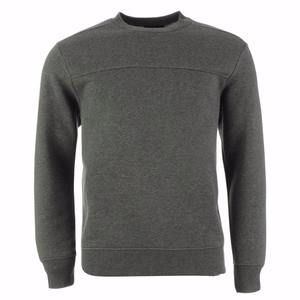 <b>Men's</b> Premium Quality Cotton Plain Dyed Pullover Fleece Sweatshirt Slim Body <b>Warmer</b> with Crew <b>Neck</b> Terry Fabric for Winter - Product Image 2