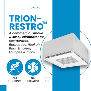 Eliminador de Humo y Olores Comercial Trion, Sin Ductos, Sin Extracción de Aire, Purificador de Aire para Restaurantes - Product Image 1