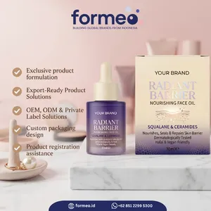 Huile pour le visage et le cou en marque privée OEM/ODM avec vitamine C et acide hyaluronique pour une peau éclatante, réduction des taches brunes, hydratant anti-âge - Product Image 5
