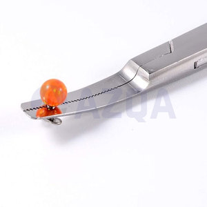 Outil de maintien d'ancrage dermique en acier inoxydable pour la pose et le retrait professionnel des ancrages de piercing corporel - Product Image 5