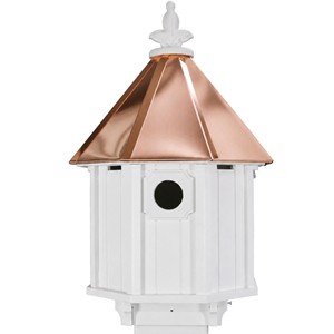 Casa para Pájaros de Madera de Teca Ecológica Premium con Techo de Pizarra - Decoración de Jardín de Lujo Tradicional para Montar en la Pared, Venta al Por Mayor - Product Image 3
