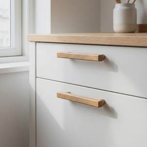 Modern Wood <b>Furniture</b> <b>Handles</b> for Cabinet Cupboard Pulls Drawer <b>Knobs</b>-Eco-Friendly Durable Easy Installation for Kitchen Park - Product Image 5