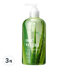 Gel Calmante de Aloe Vera 95% de Manyo Factory, Paquete de 3 Unidades de 500ml, Descuento Especial - Product Image 1