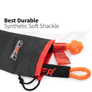 Manilles en corde synthétique souple Roadpower pour treuil, robustes, légères et sécurisées pour le récupération - Product Image 3