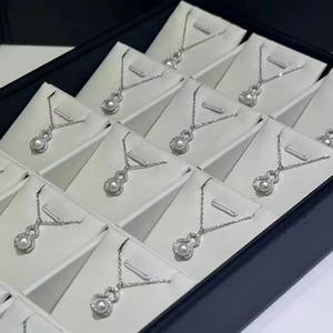 Collar de Perlas Barrocas Antiguas de Plata S925 para Mujer, Doble Capa, Estilo Coreano de Verano, D8510 - Product Image 2