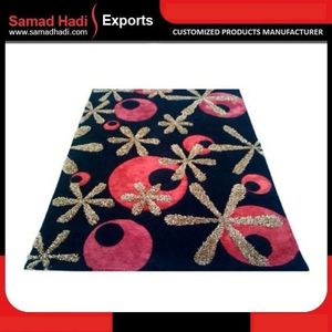 Direct Factory Supplier Luxury Hand Tufted Wool Carpet High Quality Kitchen Area Rug Abstract Embroidered Pattern Cotton - Product Image 6
