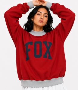 Sudadera Oversize de Cuello Alto para Mujer, 100% Algodón, Forro Polar Cálido y Transpirable, Sudadera de Invierno, Fabricante OEM Personalizado - Product Image 5