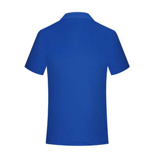 Venta caliente moda de hombre de talla grande para Polos con mangas bordadas punto sólido transpirable-venta al por mayor - Product Image 2