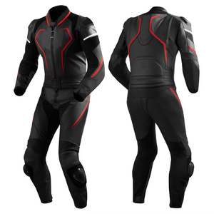 Combinaison de moto de course OEM de haute qualité, dernier style, légère, en cuir, nouvelle arrivée, respirante, coupe-vent, couleur unie - Product Image 3