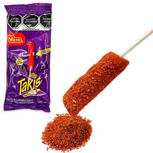 Takis Fuego Lollipop 24g, Dulce Picante con Sabor a Chile, Estilo Mexicano, Venta al por Mayor Directo de Fábrica - Product Image 2