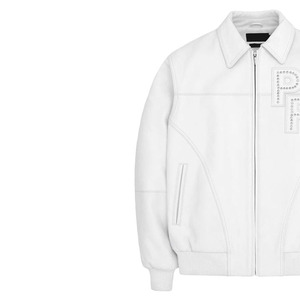 Premium Men's Leather Jacket Best Price Winter Jacket Genuine Leather Windproof Waterproof Plain Dyed All Sizes Available - Product Image 3